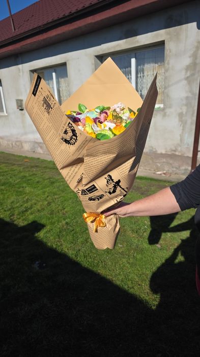 Buchet trandafiri din săpun