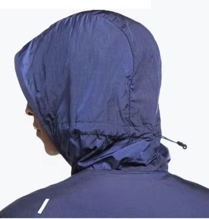 Nike Men's Sports Running Aerolayer Lightweight Jacket Navy