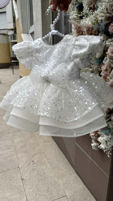 Rochie de botez tip printesa