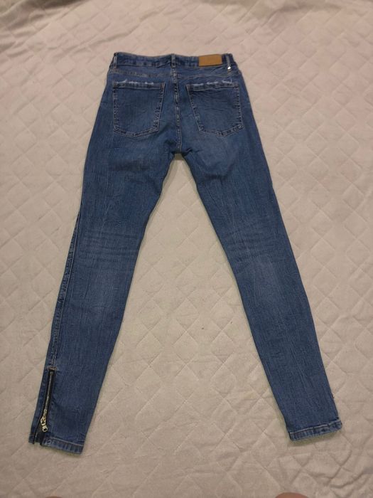 Blugi skinny cu talie înaltă ZARA