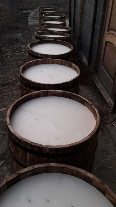 Деревянные бочки для мармелада от производителя