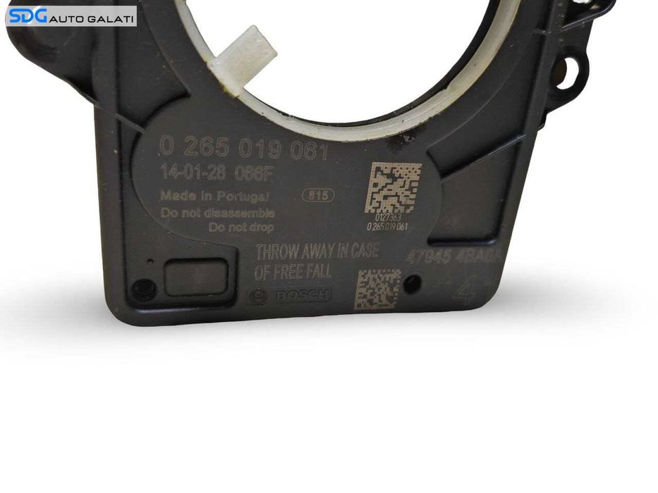 Senzor Unghi Spira Spirala Volan Nissan Qashqai 2 J11 2013 - 2017 Cod 0265019061 47945-4BA0A [M3809]