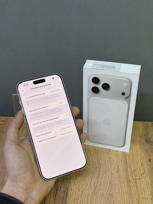 Iphone 17 Pro Max 256 GB 100% 18-цикл | Mobile Zone