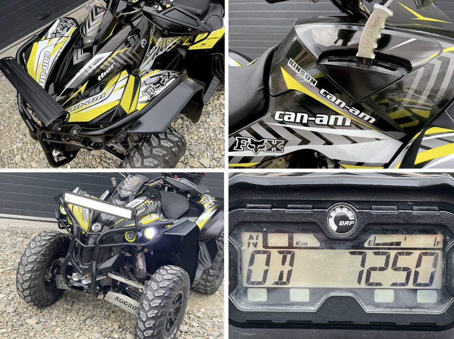 Atv Can Am Renegade 800cc R 4x4 2009 G1 /Recent adus din Germania !
