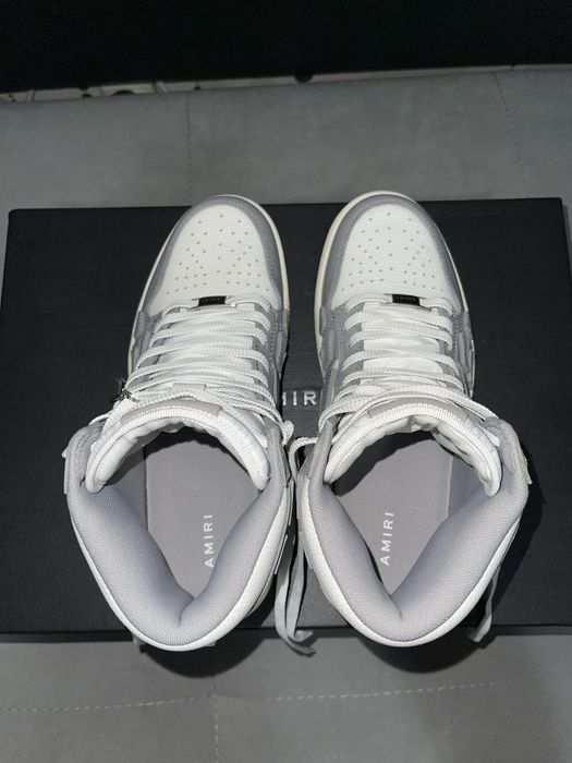 Amiri skeleton gray white noi