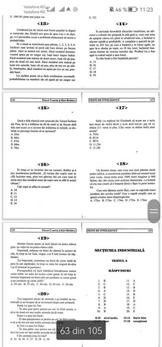 Pregătire testare psihologica