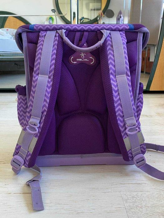 лилава раница Belmil