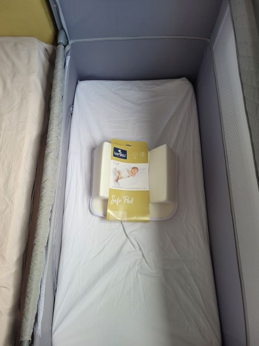 Бебешка кошара с падаща преграда