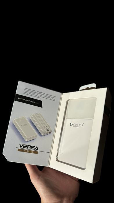 Baterie externa 20.000 mAh Cellara VERSA PRO
