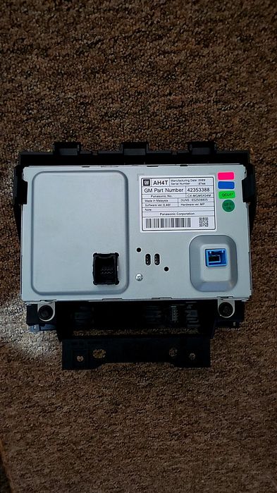 Radio cd 600 Astra J din 2018 original GM