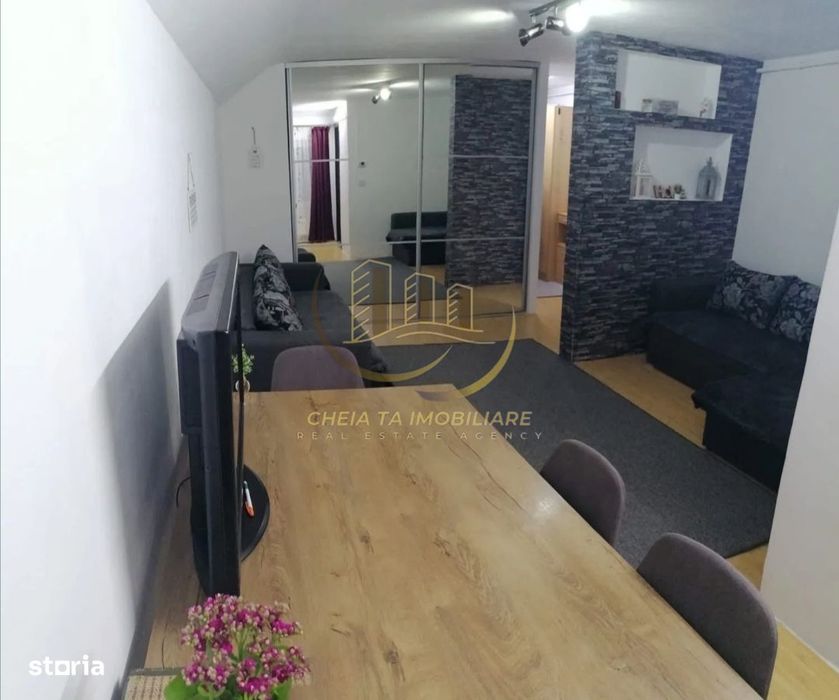 De închiriat - Apartamament 1 camera, 33 mp