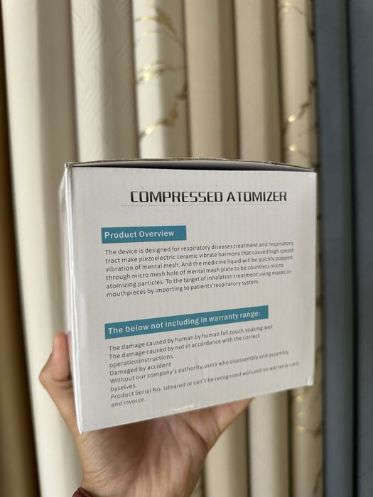 Ингалятор небулайзер компрессорный для детей и взрослых