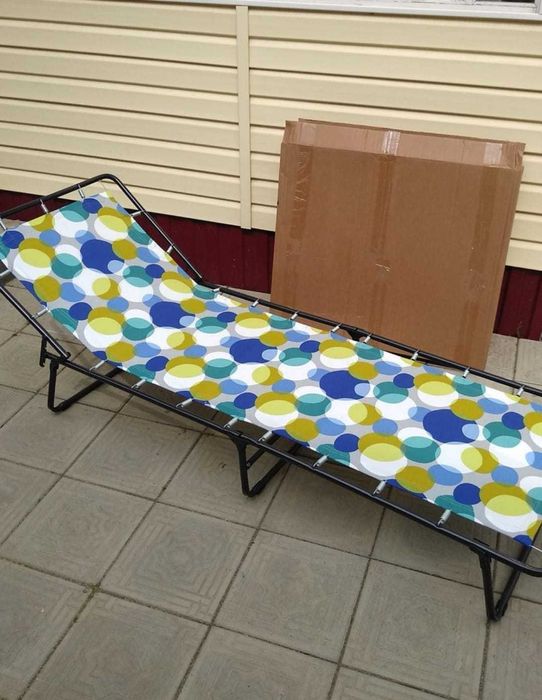 Раскладушка 192х65х22с  до 120кг