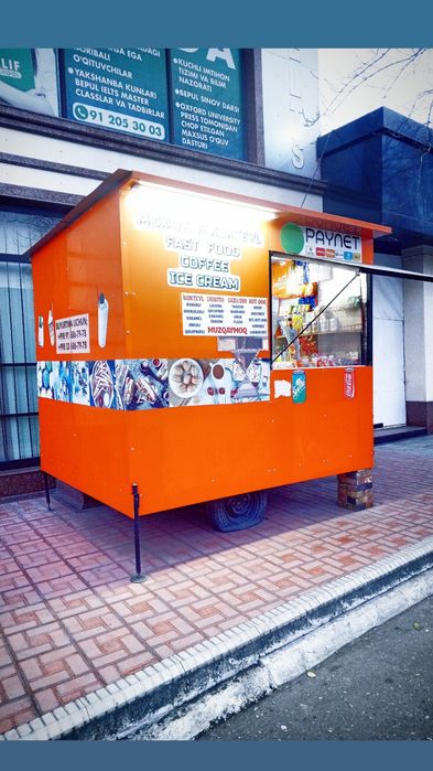 Koʻchma doʻkon,QOʻQONDA Fudtrak sotiladi 2026.20 fevral sotuvda