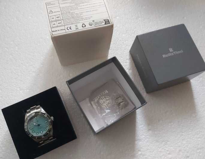 RollsTimi automat NH35, full inox, cristal safir