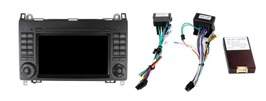 Navigatie Android 14 Mercedes Crafter Vito Viano B200 Vito + CAMERA