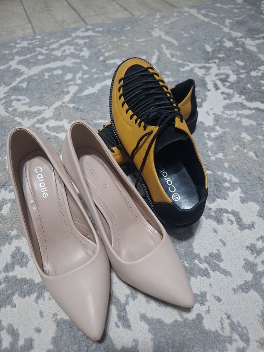 Pantofi stileto si casual