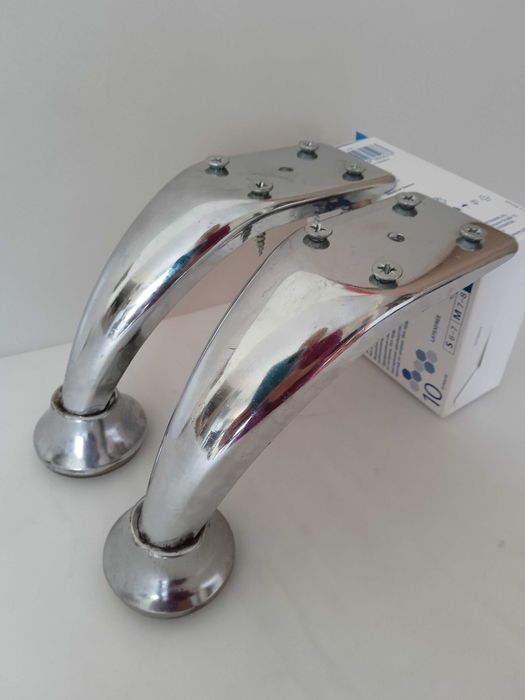 Крака метални за мебели, 2 бр.