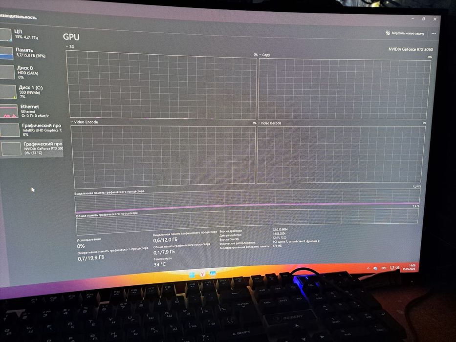 Продам 3060 GTX Срочно!