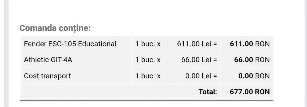 Chitară acustică, clasică  Fender