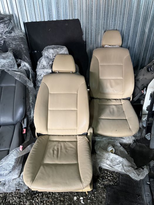 Кожаный салон bmw e60
