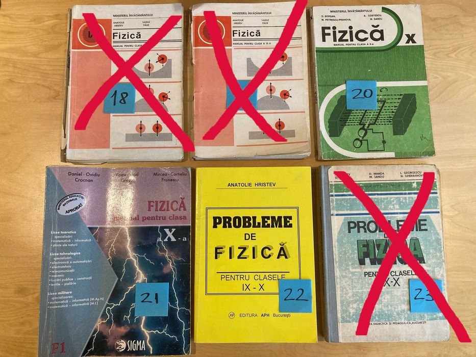 Diverse carti si manuale scolare/facultate (mate, info, fizica etc.)