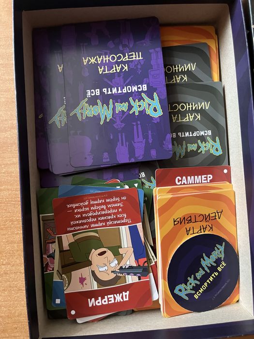 rick and morty үстел ойыны