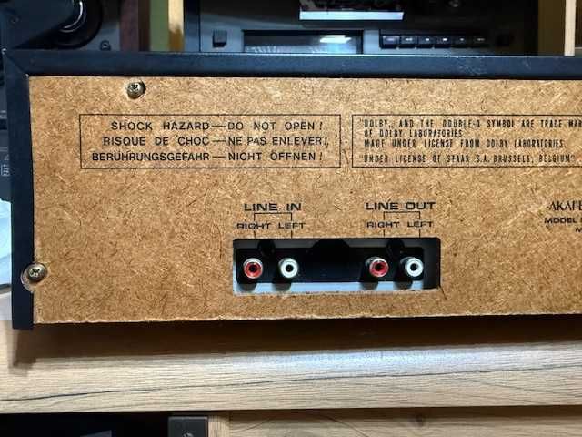 AKAI CS-F9, casetofon deck