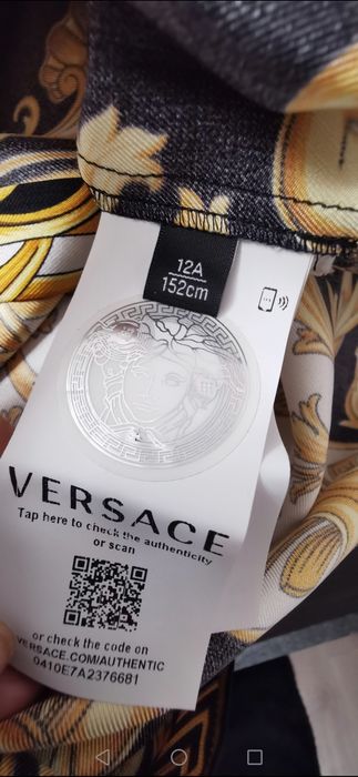 Versace рубашка женская