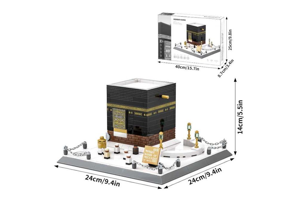 Lego Лего модель Каабы. 325 штук. возрость 4 лет Доставка бесплатно