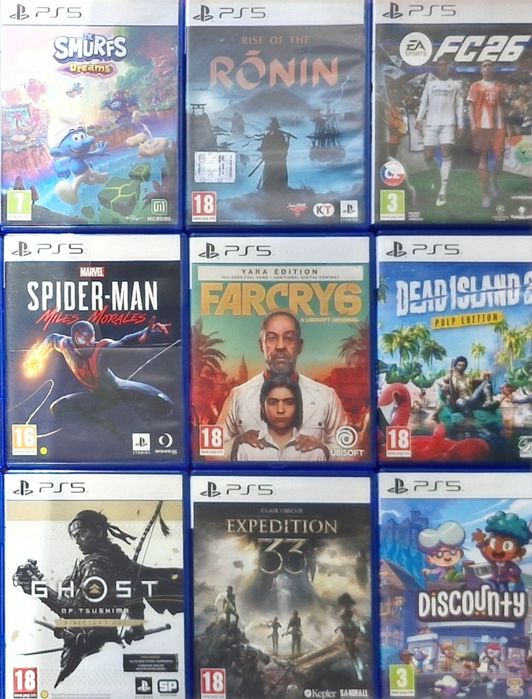 Jocuri ps5 ca si noi!
