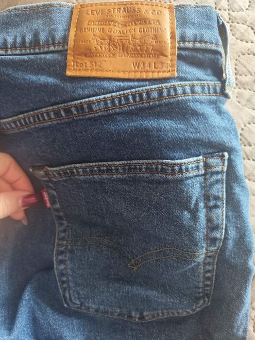2  Чифта Дънки Levi Strauss (34 номер)