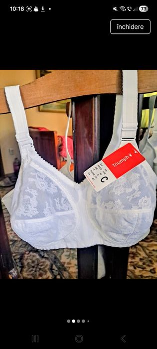 Sutien damă Triumph fără armătură, Nou!( 95 C)