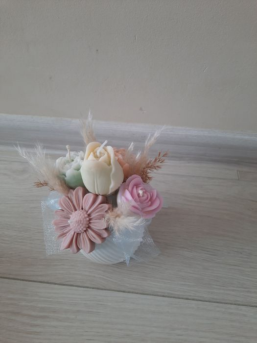 Керемиди ,  Соеви свещи