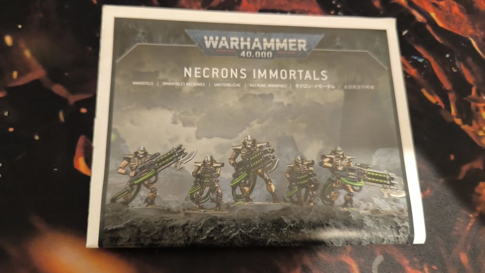 Warhammer 40000 Necrons immortal