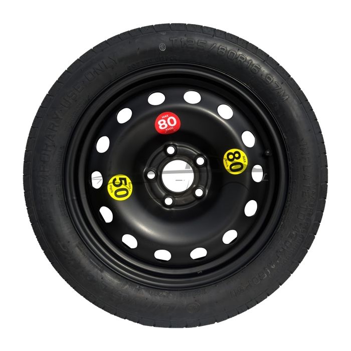 Нова резервна гума патерица за OPEL 125/80R16 5x115x70,3