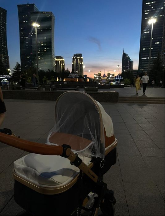 Продам коляску с автолюлькой