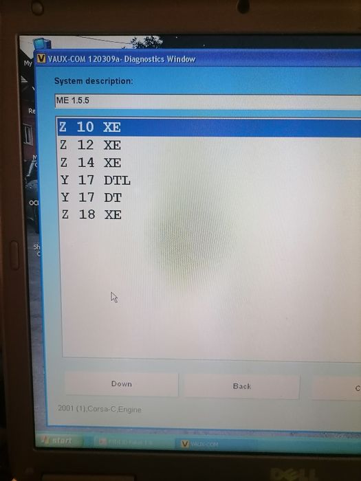 Servicii Diagnoza, Tester Opel anii 1995-2014