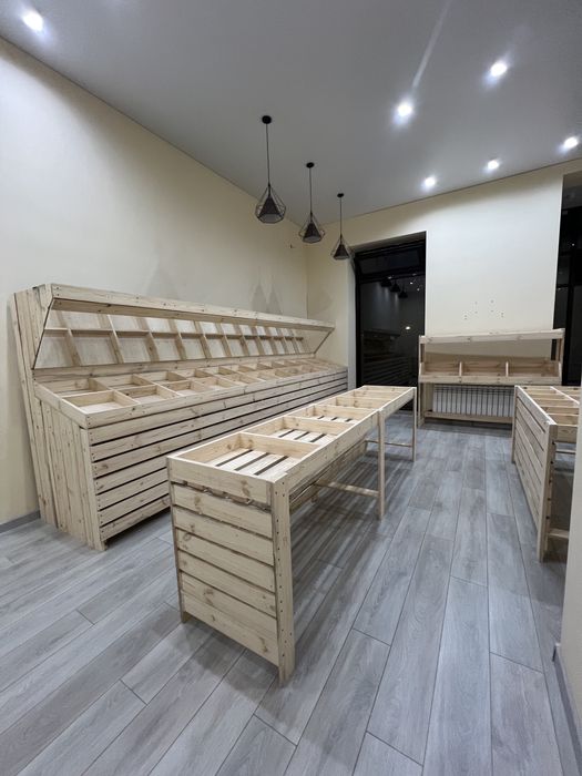 Овощные полки стеллажи