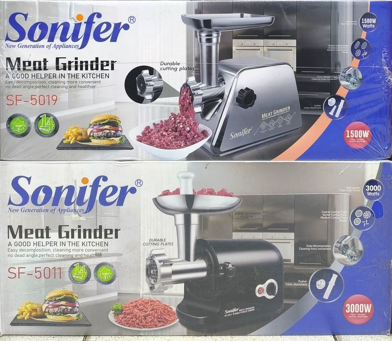 Супер новый профессиональный мясорубка Sonifer, Gosht qiymalagich