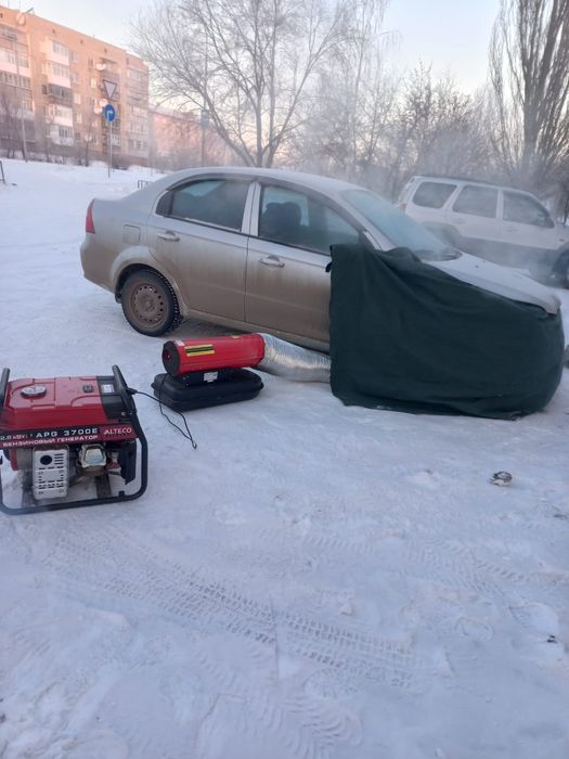 Отогрев автомобиля