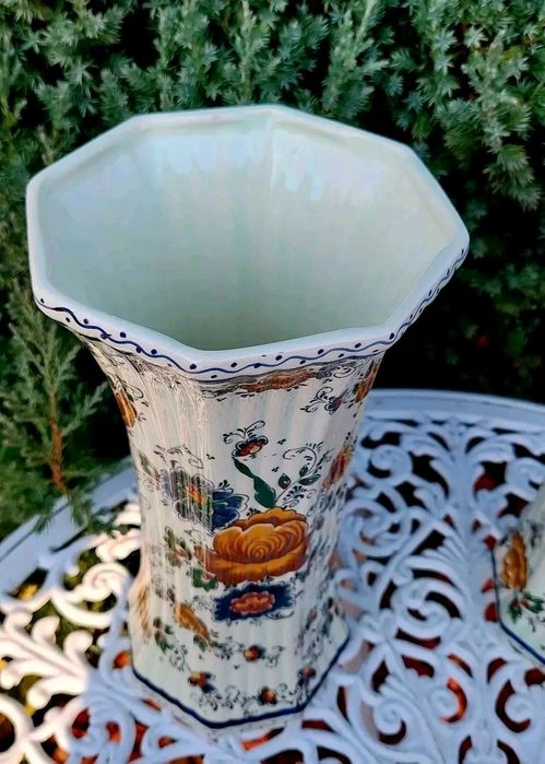 Pereche vaze Delft Olanda.