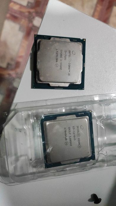 Процессоры i3 7100, xeon e3 1270v5 сокет 1151