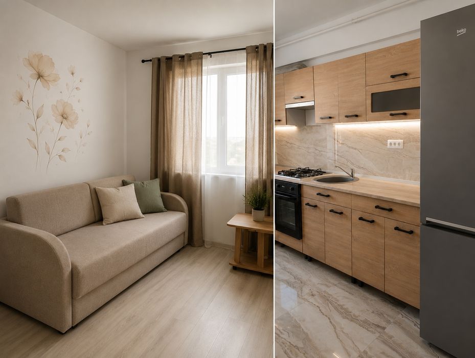 Închiriez Garsonieră Moderna/ Militari Residence/ Complex Pollux Chiajna