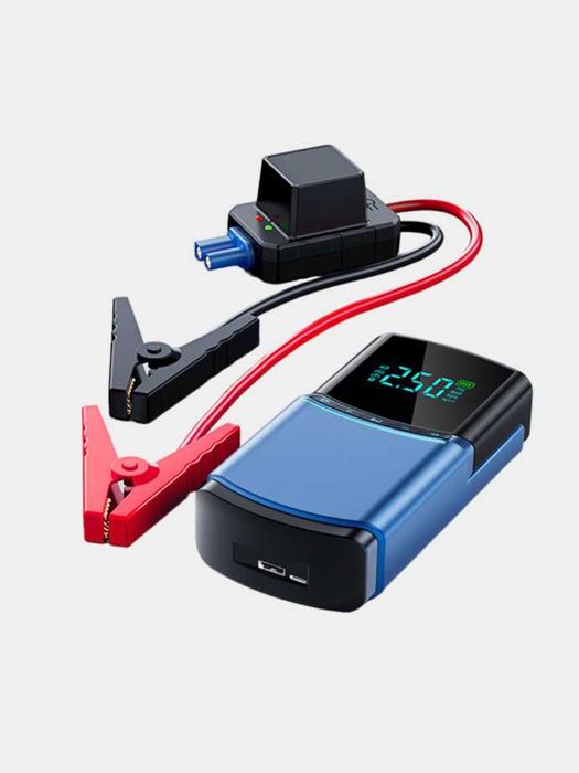Насос Автомобильный многофункциональный  Power bank Стартер BUVAYE