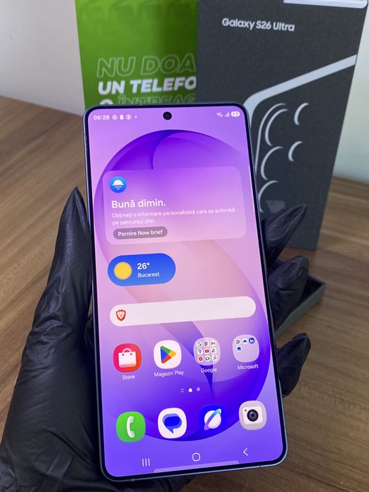 Samsung S26 Ultra, 256 GB, Cobalt Violet, Ca nou, Cod produs: 5287