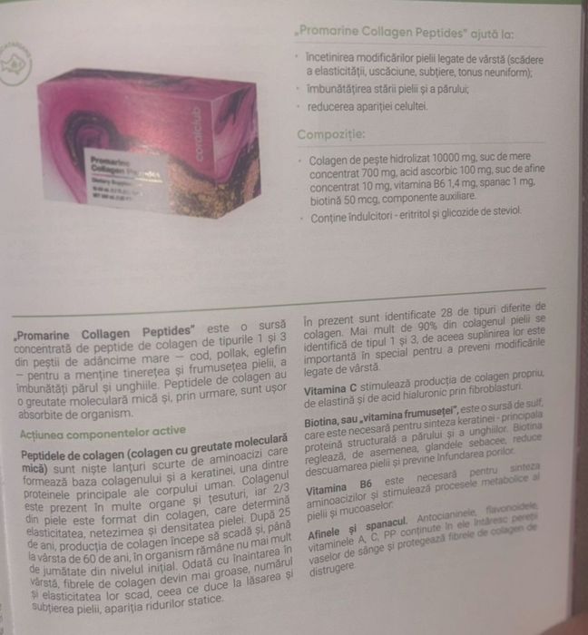 Collagen cu peptide Promarin
