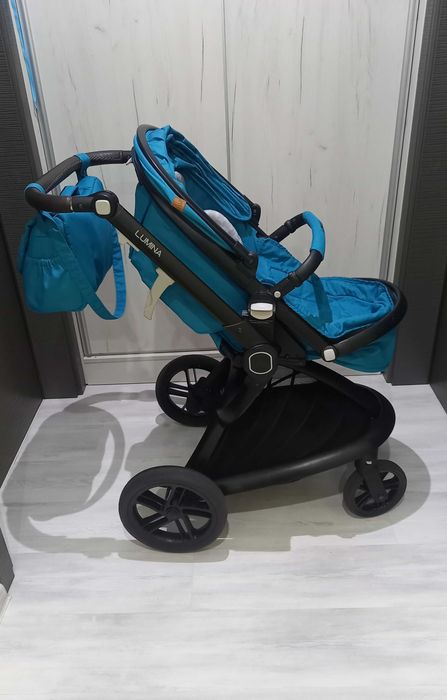 Бебешка количка 2 в 1 Lorelli Lumina Dark Blue