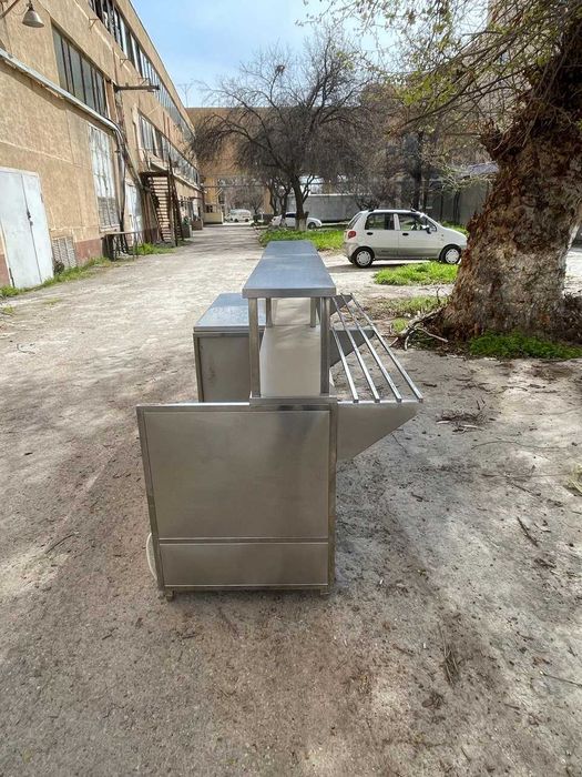 Мармит 1х. блюд с раздачей из нержавеющей стали