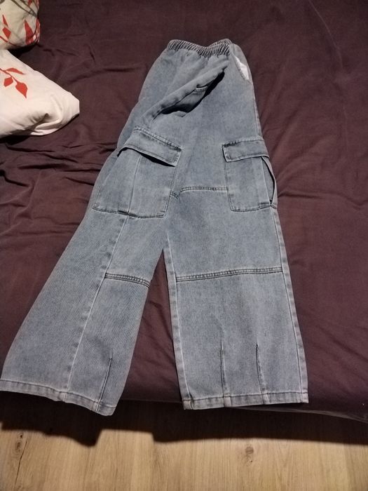 Спортен дънков панталон